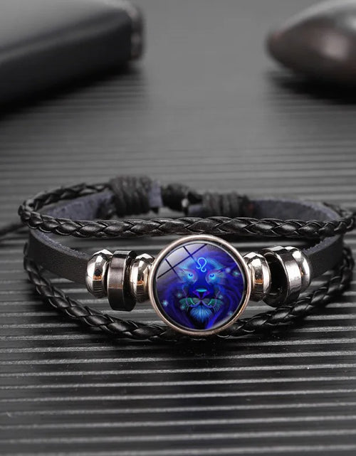 Load image into Gallery viewer, 12 Constellations Glow Bracelet
