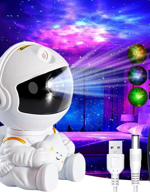 Load image into Gallery viewer, Galaxy Star Astronaut Projector Light Starry Sky Porjectors Lamp Decoration Bedroom Room Nebula LED Night Light Child Adult Gift
