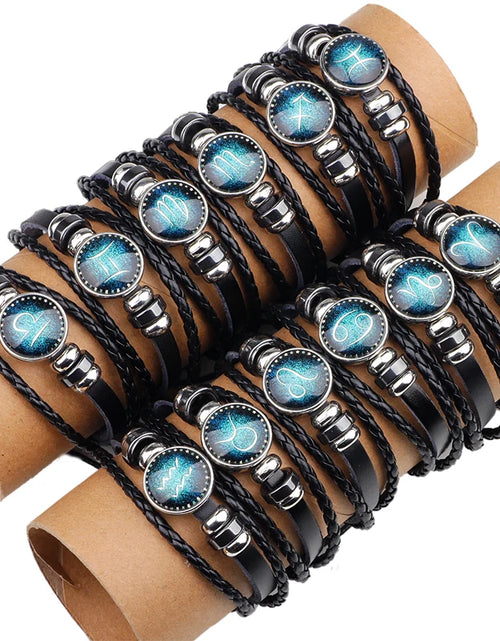 Load image into Gallery viewer, 12 Constellations Glow Bracelet
