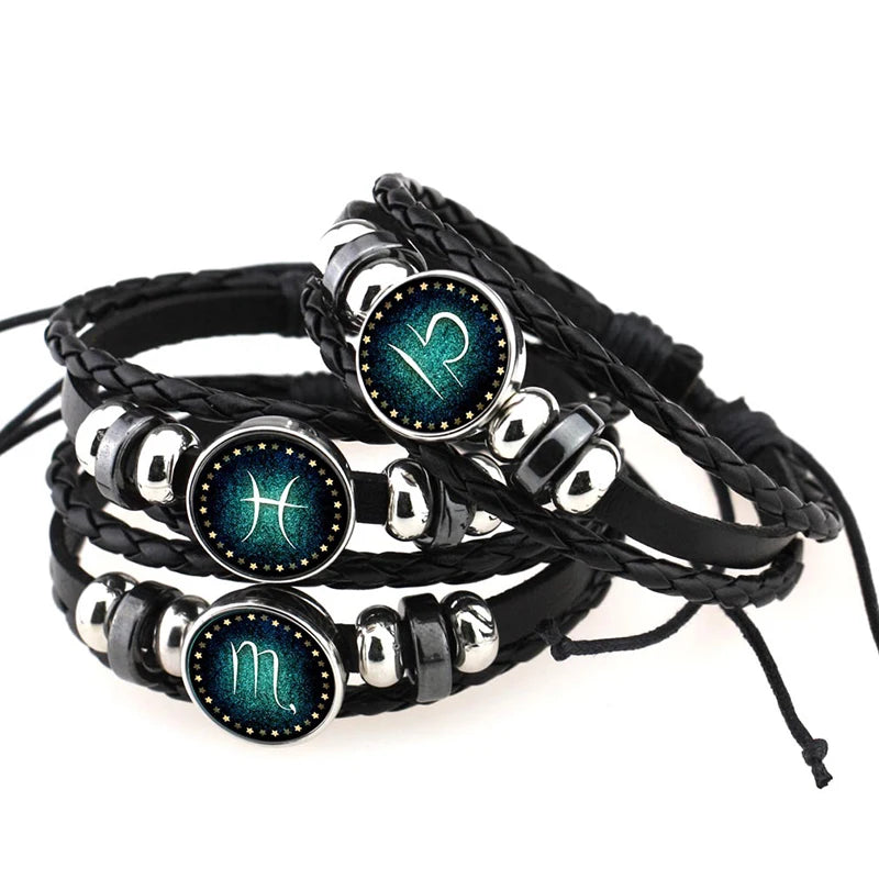 12 Constellations Glow Bracelet