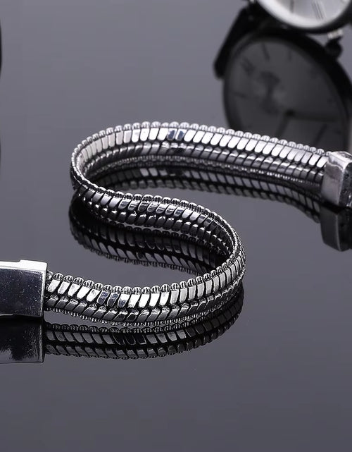 Load image into Gallery viewer, Buddha Accessory Men Bracelet Brazalet High Quality Ancient Silver Color Mens Buddha Bracelets Jewelry Wristbands Gifts
