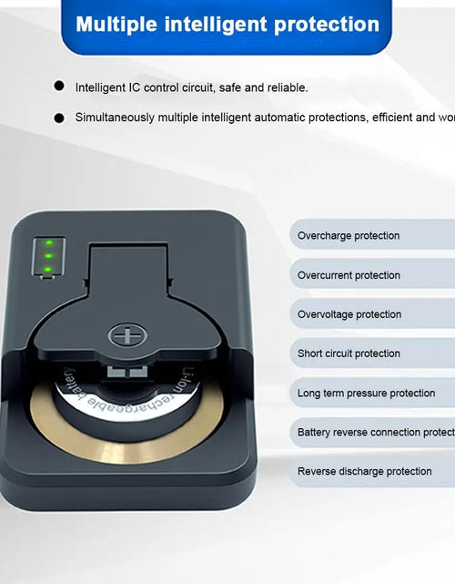 Load image into Gallery viewer, Portable Button Battery Charger
