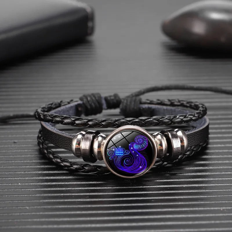 12 Constellations Glow Bracelet