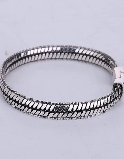 Load image into Gallery viewer, Buddha Accessory Men Bracelet Brazalet High Quality Ancient Silver Color Mens Buddha Bracelets Jewelry Wristbands Gifts
