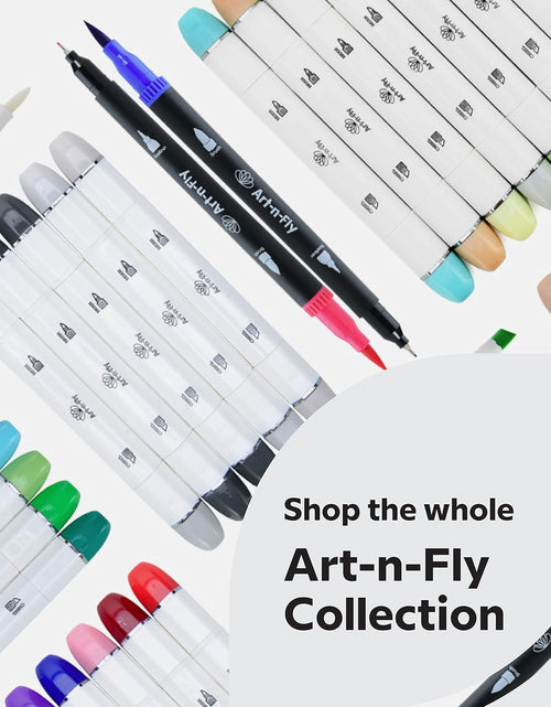 Load image into Gallery viewer, Black Fine Point Pens (Set of 6) | Drawing Fineliner Ink Pens with Japanese Archival Ink | Black Pens with Various Size Tip | No Bleed &amp; Quick-Dry Fine Point Pen for Drawing &amp; Sketching
