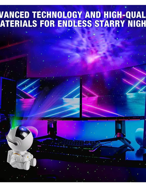 Load image into Gallery viewer, Galaxy Star Astronaut Projector Light Starry Sky Porjectors Lamp Decoration Bedroom Room Nebula LED Night Light Child Adult Gift
