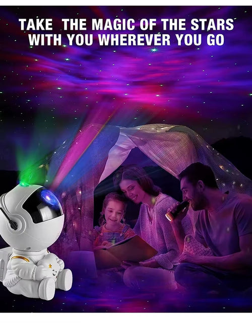 Load image into Gallery viewer, Galaxy Star Astronaut Projector Light Starry Sky Porjectors Lamp Decoration Bedroom Room Nebula LED Night Light Child Adult Gift
