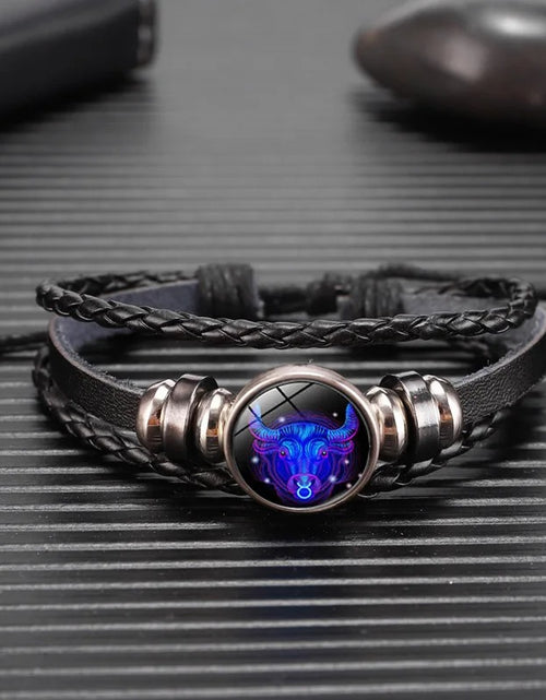 Load image into Gallery viewer, 12 Constellations Glow Bracelet
